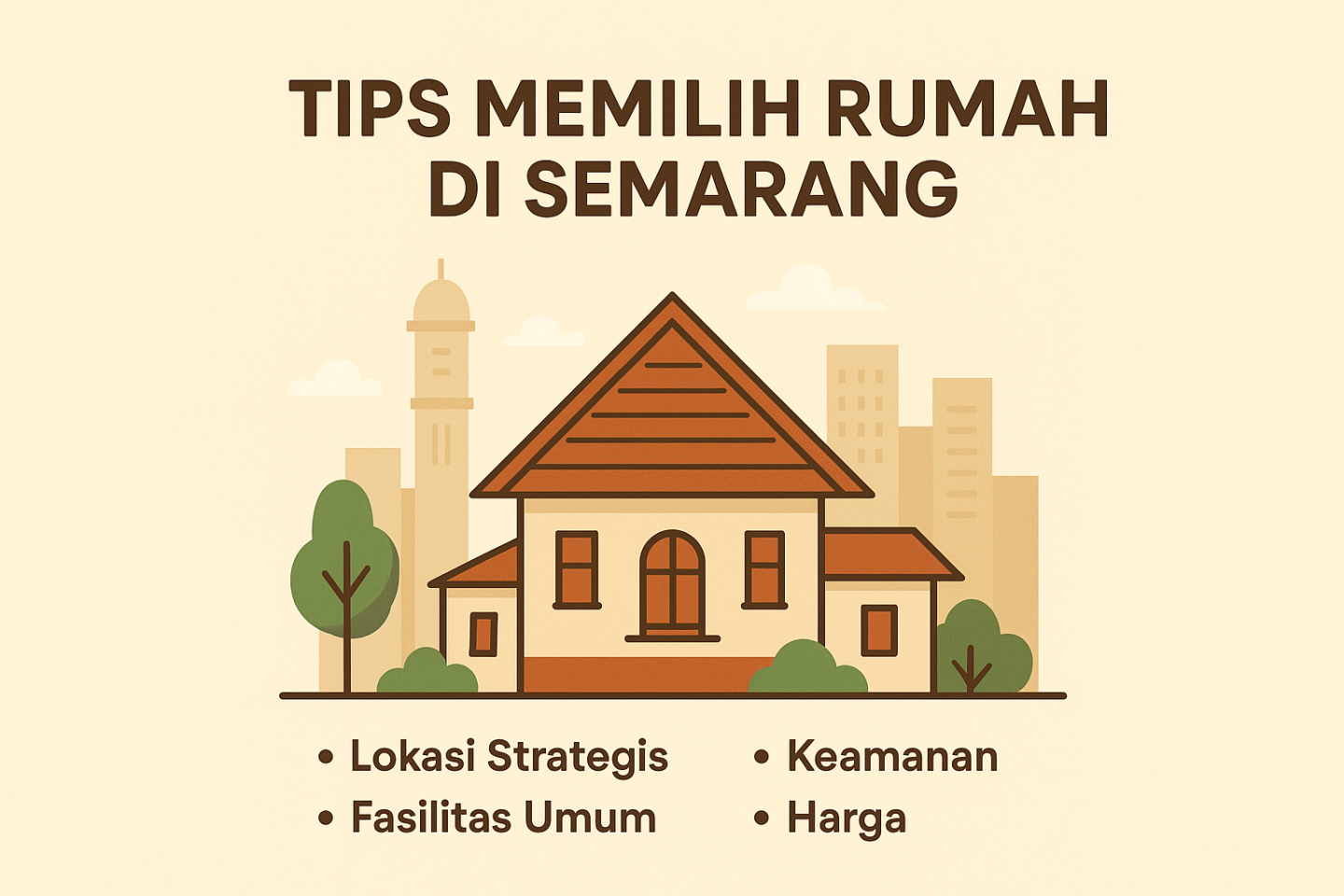 Tips memilih rumah untuk keluarga bahagia di semarang